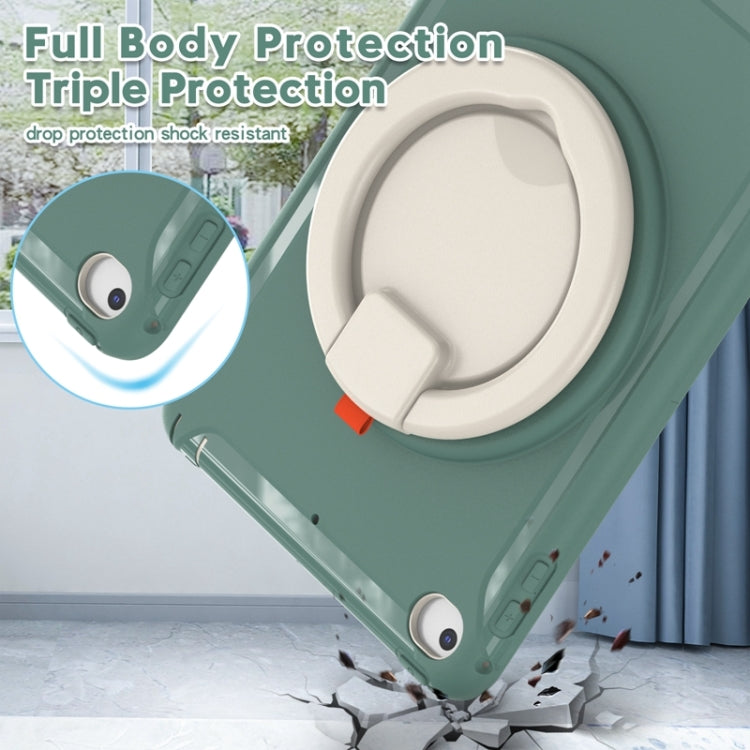 Shockproof TPU + PC Protective Case with 360 Degree Rotation Foldable Handle Grip Holder & Pen Slot For iPad mini 5 / 4(Emmerald Green) - iPad mini (2019) / mini 5 Cases by buy2fix | Online Shopping UK | buy2fix