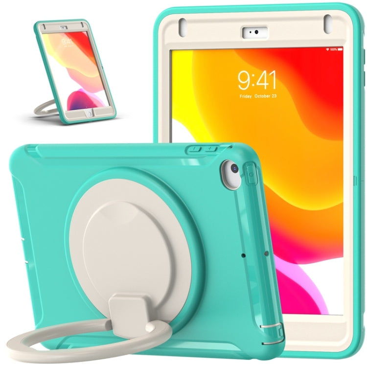 Shockproof TPU + PC Protective Case with 360 Degree Rotation Foldable Handle Grip Holder & Pen Slot For iPad mini 5 / 4(Mint Green) - iPad mini (2019) / mini 5 Cases by buy2fix | Online Shopping UK | buy2fix