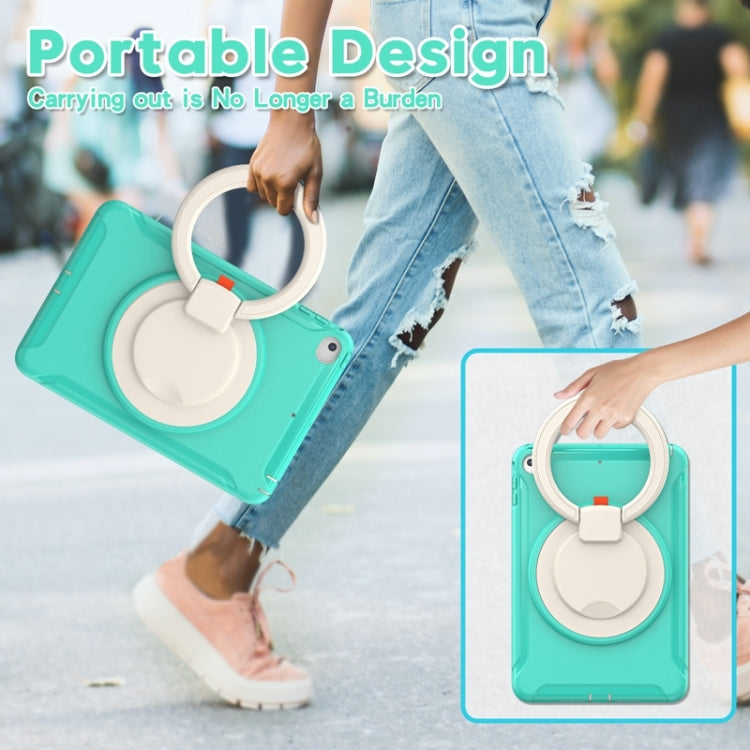 Shockproof TPU + PC Protective Case with 360 Degree Rotation Foldable Handle Grip Holder & Pen Slot For iPad mini 5 / 4(Mint Green) - iPad mini (2019) / mini 5 Cases by buy2fix | Online Shopping UK | buy2fix