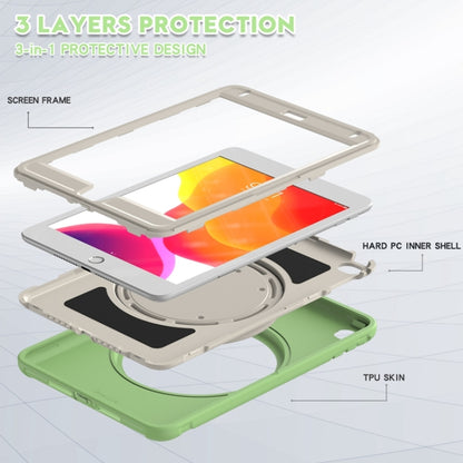 Shockproof TPU + PC Protective Case with 360 Degree Rotation Foldable Handle Grip Holder & Pen Slot For iPad mini 5 / 4(Matcha Green) - iPad mini (2019) / mini 5 Cases by buy2fix | Online Shopping UK | buy2fix