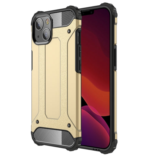 For iPhone 13 mini Magic Armor TPU + PC Combination Case (Gold) by buy2fix