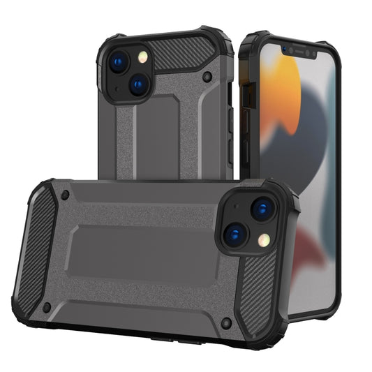 For iPhone 13 mini Magic Armor TPU + PC Combination Case (Grey) by buy2fix