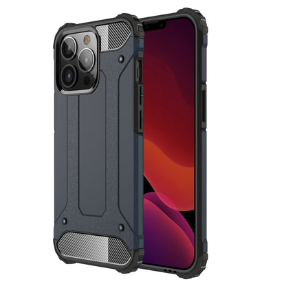 For iPhone 13 Pro Magic Armor TPU + PC Combination Case (Navy Blue) by buy2fix