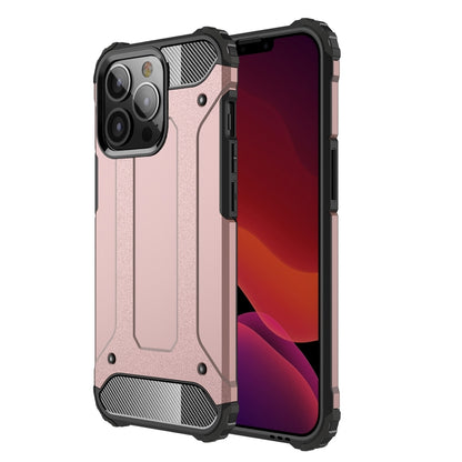 For iPhone 13 Pro Magic Armor TPU + PC Combination Case (Rose Gold) by buy2fix
