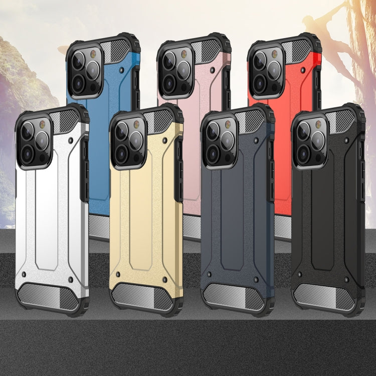 For iPhone 13 Pro Magic Armor TPU + PC Combination Case (Rose Gold) by buy2fix