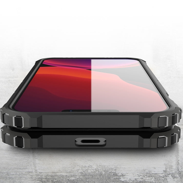 For iPhone 13 Pro Max Magic Armor TPU + PC Combination Case (Silver) by buy2fix