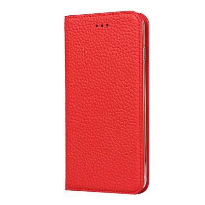 Litchi Genuine Leather Phone Case For iPhone 7 Plus / 8 Plus(Red) - More iPhone Cases by buy2fix | Online Shopping UK | buy2fix