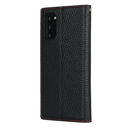 For Samsung Galaxy S20 Litchi Genuine Leather Phone Case(Black) - Galaxy Phone Cases by buy2fix | Online Shopping UK | buy2fix