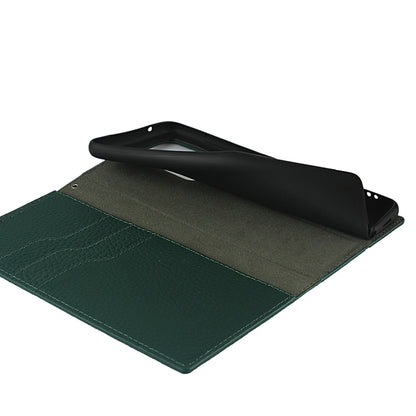 For Samsung Galaxy S20 Ultra Litchi Genuine Leather Phone Case(Green) - Galaxy Phone Cases by buy2fix | Online Shopping UK | buy2fix