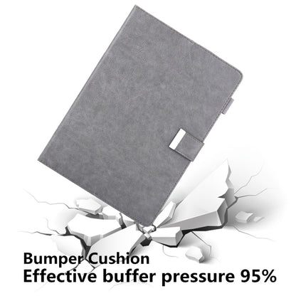 For iPad Pro 10.5 inch / iPad 10.2 Business Style Horizontal Flip Leather Case with Holder & Card Slot & Photo Frame & Wallet & Hand Strap & Sleep / Wake-up Function(Grey) - iPad 10.2 Cases by buy2fix | Online Shopping UK | buy2fix