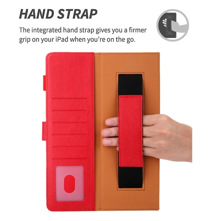 For iPad Pro 11 inch （2018） Business Style Horizontal Flip Leather Case with Holder & Card Slot & Photo Frame & Wallet & Hand Strap & Sleep / Wake-up Function(Red) - iPad Pro 11 (2018) Cases by buy2fix | Online Shopping UK | buy2fix