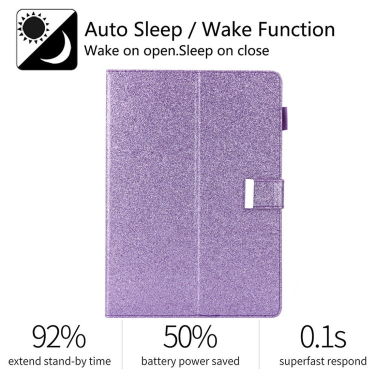 For iPad Pro 11 inch （2018） Business Style Horizontal Flip Leather Case with Holder & Card Slot & Photo Frame & Wallet & Hand Strap & Sleep / Wake-up Function(Purple) - iPad Pro 11 (2018) Cases by buy2fix | Online Shopping UK | buy2fix
