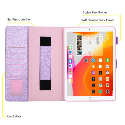 For iPad Pro 11 inch （2018） Business Style Horizontal Flip Leather Case with Holder & Card Slot & Photo Frame & Wallet & Hand Strap & Sleep / Wake-up Function(Purple) - iPad Pro 11 (2018) Cases by buy2fix | Online Shopping UK | buy2fix