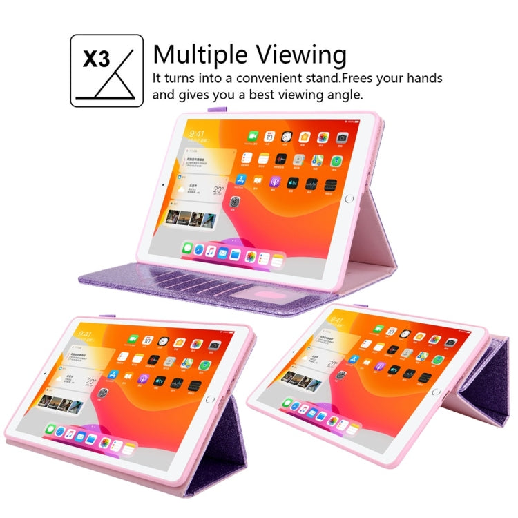 For iPad Pro 11 inch （2018） Business Style Horizontal Flip Leather Case with Holder & Card Slot & Photo Frame & Wallet & Hand Strap & Sleep / Wake-up Function(Purple) - iPad Pro 11 (2018) Cases by buy2fix | Online Shopping UK | buy2fix