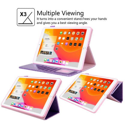 For iPad Pro 11 inch （2018） Business Style Horizontal Flip Leather Case with Holder & Card Slot & Photo Frame & Wallet & Hand Strap & Sleep / Wake-up Function(Purple) - iPad Pro 11 (2018) Cases by buy2fix | Online Shopping UK | buy2fix