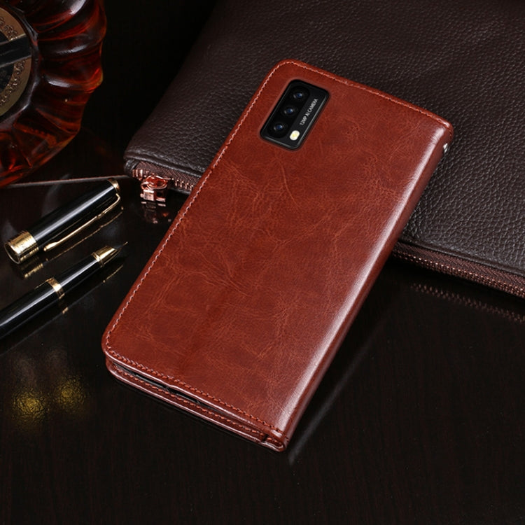 For Blackview A90 idewei Crazy Horse Texture Horizontal Flip Leather Case with Holder & Card Slots & Wallet(Red) - More Brand by idewei | Online Shopping UK | buy2fix