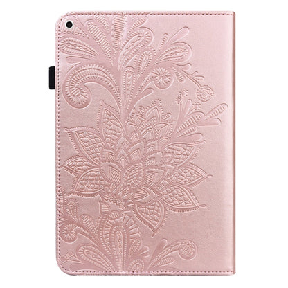Lace Flower Embossing Pattern Horizontal Flip Leather Case with Holder & Card Slots & Wallet & Photo Frame & Sleep / Wake-up Function For iPad 9.7 2018 / 9.7  2017 / Air 2 / Air(Rose Gold) - iPad Pro 9.7 inch Cases by buy2fix | Online Shopping UK | buy2fix