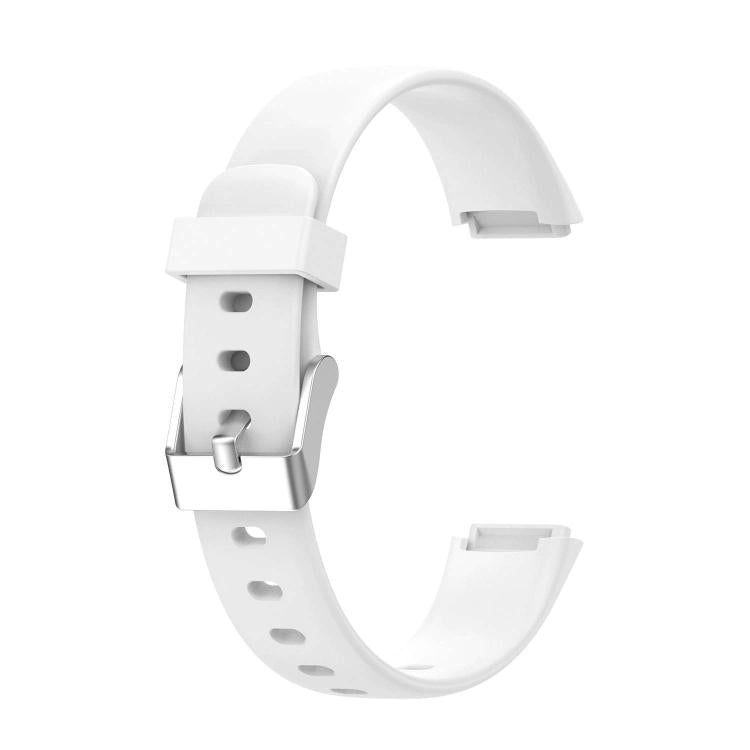 xDfind For Fitbit Luxe Silicone Color Buckle Watch Band, Size:L(White) by xDfind