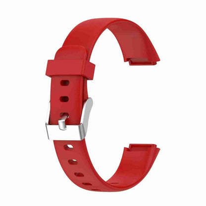 xDfind For Fitbit Luxe Silicone Color Buckle Watch Band, Size:L(Red) by xDfind