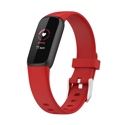 For Fitbit Luxe xDFind Silicone Watch Band, Size:S(Red) by xDfind