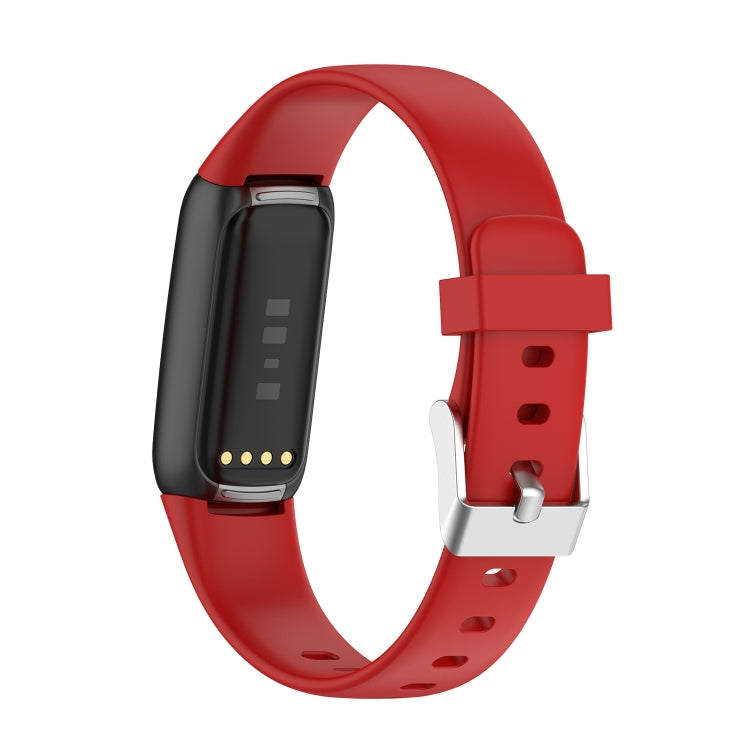 For Fitbit Luxe xDFind Silicone Watch Band, Size:S(Red) by xDfind
