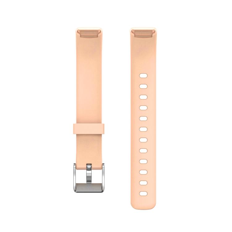For Fitbit Luxe xDFind Silicone Watch Band, Size:S(Sand Pink) by xDfind