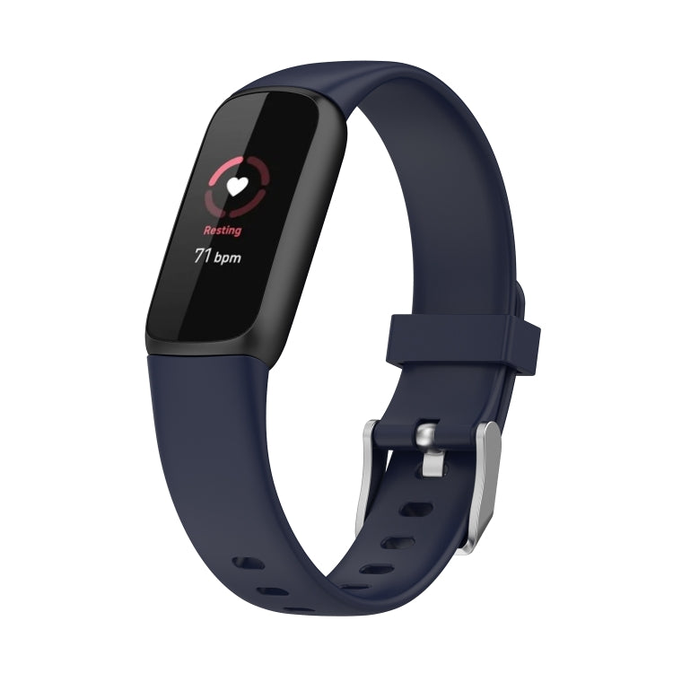 For Fitbit Luxe xDFind Silicone Watch Band, Size:S(Dark Blue) by xDfind