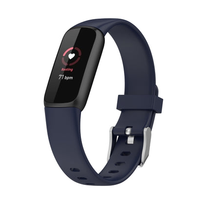 For Fitbit Luxe xDFind Silicone Watch Band, Size:S(Dark Blue) by xDfind