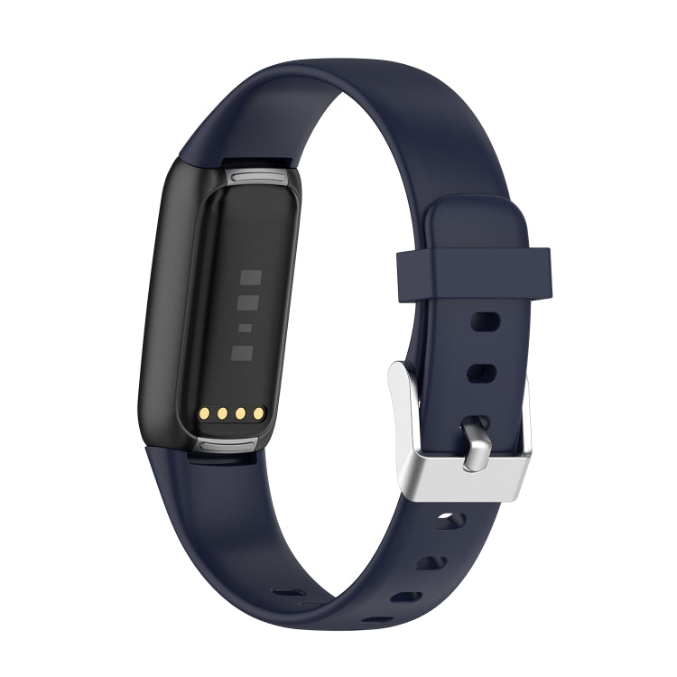 For Fitbit Luxe xDFind Silicone Watch Band, Size:S(Dark Blue) by xDfind