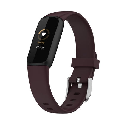 For Fitbit Luxe xDFind Silicone Watch Band, Size:S(Dark Purple) by xDfind