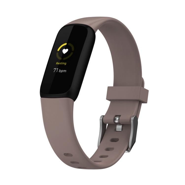 For Fitbit Luxe xDFind Silicone Watch Band, Size:S(Light Purple) by xDfind