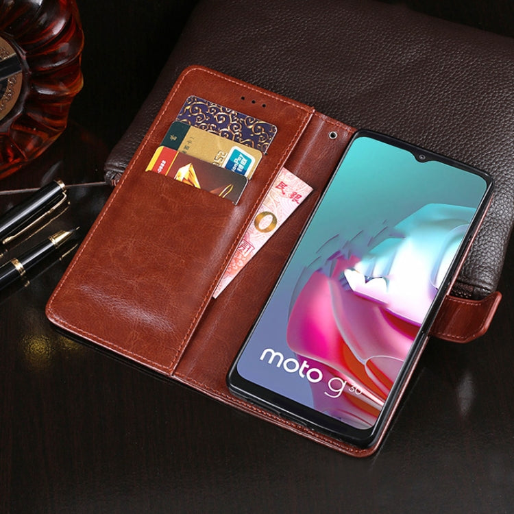 For Lenovo K13 Note idewei Crazy Horse Texture Horizontal Flip Leather Case with Holder & Card Slots & Wallet(Rose Red) - Lenovo by idewei | Online Shopping UK | buy2fix