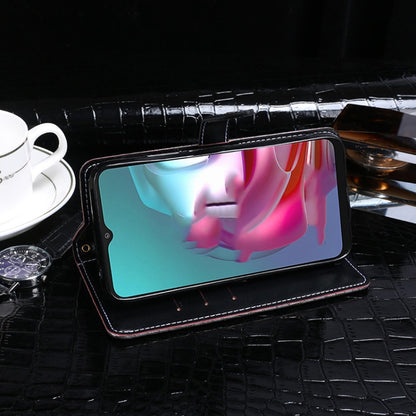 For Lenovo K13 Note idewei Crocodile Texture Horizontal Flip Leather Case with Holder & Card Slots & Wallet(Dark Blue) - Lenovo by idewei | Online Shopping UK | buy2fix