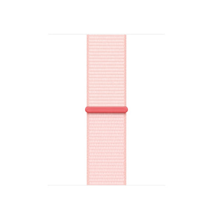 Loop Type Sport Watch Band For Apple Watch Series 9&8&7 41mm / SE 3&SE 2&6&SE&5&4 40mm / 3&2&1 38mm (Sand Pink) - Watch Bands by buy2fix | Online Shopping UK | buy2fix