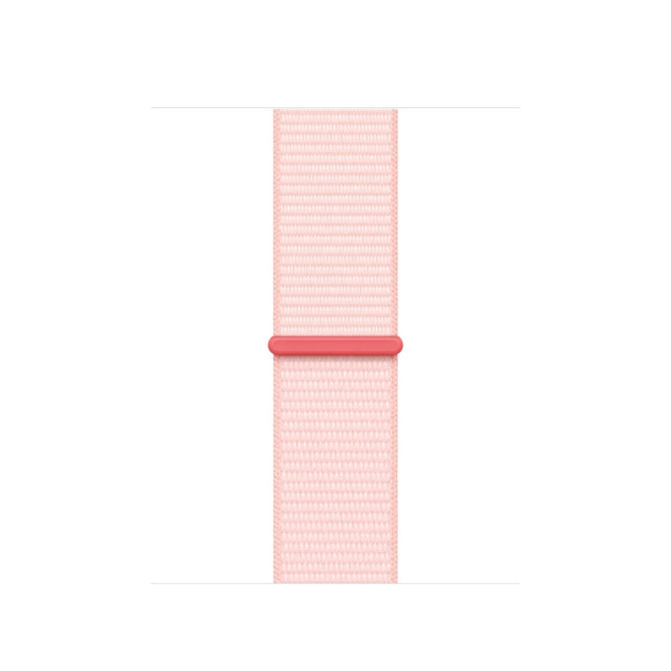 Loop Type Sport Watch Band For Apple Watch Ultra 49mm&Watch Ultra 2 49mm / Series 9&8&7 45mm / SE 3&SE 2&6&SE&5&4 44mm / 3&2&1 42mm (Sand Pink) - Watch Bands by buy2fix | Online Shopping UK | buy2fix