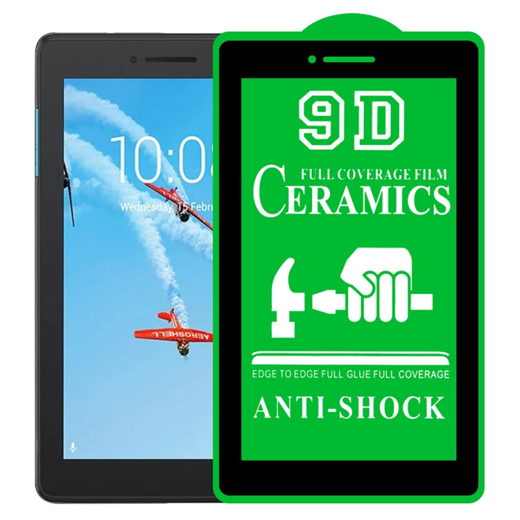 For Lenovo Tab E7 7104 7.0 inch 9D Full Screen Full Glue Ceramic Film - Others by buy2fix | Online Shopping UK | buy2fix