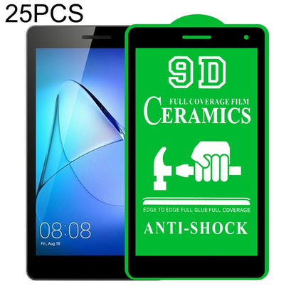 For Huawei MediaPad T3 8.0 inch 25 PCS 9D Full Screen Full Glue Ceramic Film - For Huawei MediaPad by buy2fix | Online Shopping UK | buy2fix