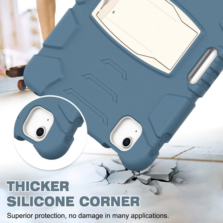 3-Layer PC + Silicone Shockproof Tablet Case with Holder For iPad Air 2020 / 2022 10.9 / Pro 11 2022 / 2021 / 2020 / 2018(Cornflower Blue) - iPad Air (2022) / (2020) 10.9 Cases by buy2fix | Online Shopping UK | buy2fix