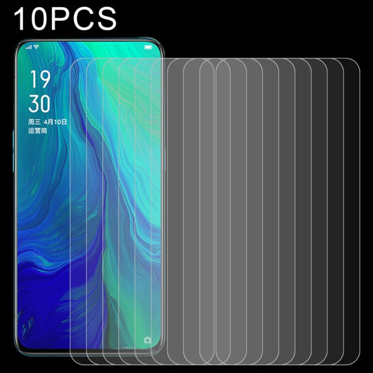 For OPPO Reno5 5G / Reno5 Z 5G 10 PCS 0.26mm 9H 2.5D Tempered Glass Film by buy2fix