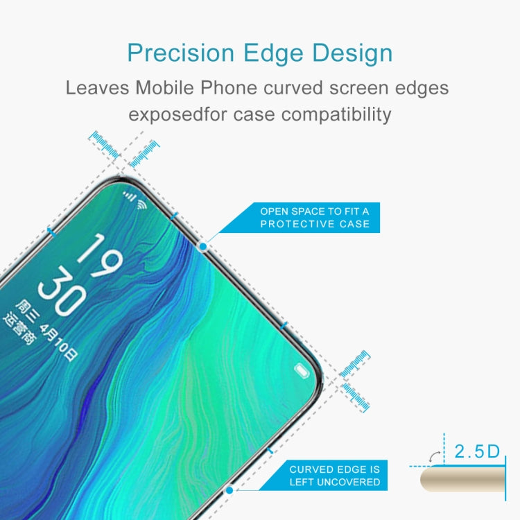 For OPPO Reno5 5G / Reno5 Z 5G 10 PCS 0.26mm 9H 2.5D Tempered Glass Film by buy2fix