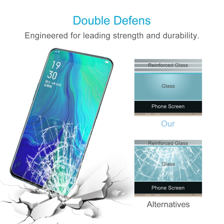 For OPPO Reno5 5G / Reno5 Z 5G 10 PCS 0.26mm 9H 2.5D Tempered Glass Film by buy2fix