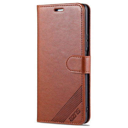For Honor 50 SE AZNS Sheepskin Texture Horizontal Flip Leather Case with Holder & Card Slots & Wallet(Brown) - Honor Cases by AZNS | Online Shopping UK | buy2fix