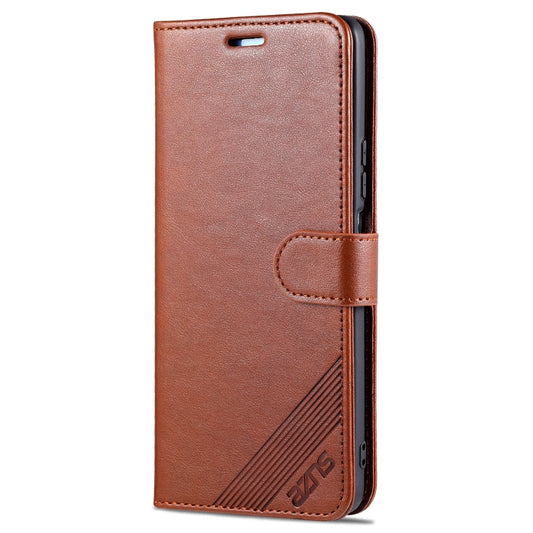 For Honor 50 SE AZNS Sheepskin Texture Horizontal Flip Leather Case with Holder & Card Slots & Wallet(Brown) - Honor Cases by AZNS | Online Shopping UK | buy2fix