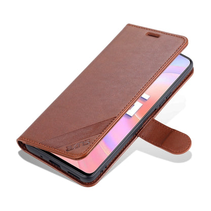 For Honor 50 SE AZNS Sheepskin Texture Horizontal Flip Leather Case with Holder & Card Slots & Wallet(Brown) - Honor Cases by AZNS | Online Shopping UK | buy2fix