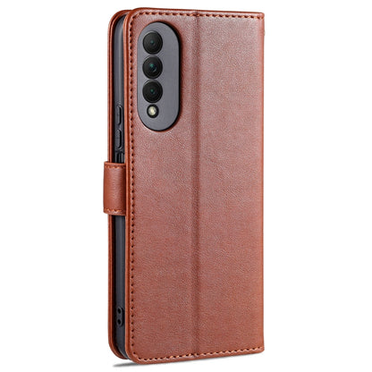 For Honor X20 SE AZNS Sheepskin Texture Horizontal Flip Leather Case with Holder & Card Slots & Wallet(Brown) - Honor Cases by AZNS | Online Shopping UK | buy2fix