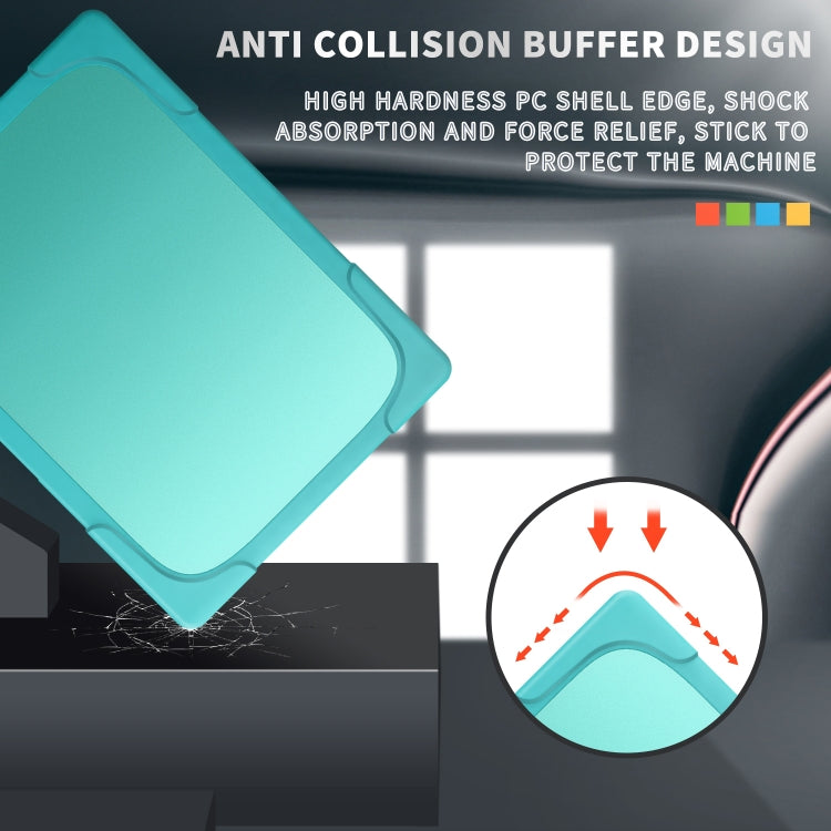 TPU + PC Two-color Anti-fall Laptop Protective Case For Microsoft Surface Go 1 / 2 12.4 1943 / 2013(Sky Blue) - Microsoft by buy2fix | Online Shopping UK | buy2fix