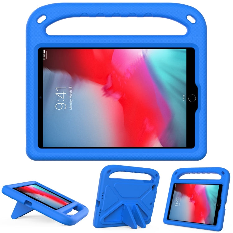 Handle Portable EVA Shockproof Anti Falling Protective Case with Triangle Holder For iPad mini 5 / 4 / 3 / 2 / 1 (Blue) - iPad Mini 4 & 3 & 2 & 1 Cases by buy2fix | Online Shopping UK | buy2fix