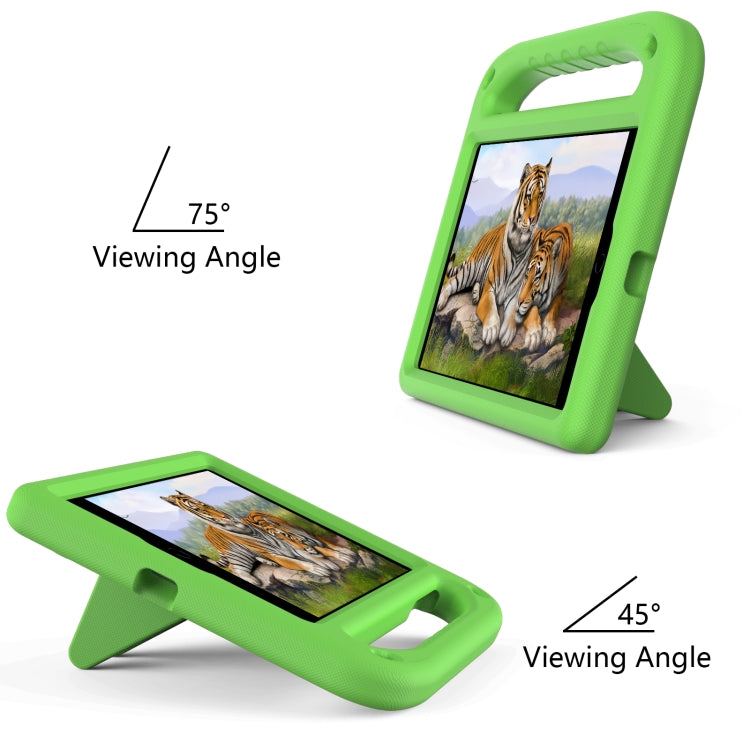 Handle Portable EVA Shockproof Anti Falling Protective Case with Triangle Holder For iPad mini 5 / 4 / 3 / 2 / 1 (Green) - iPad Mini 4 & 3 & 2 & 1 Cases by buy2fix | Online Shopping UK | buy2fix