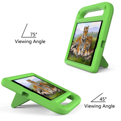 Handle Portable EVA Shockproof Anti Falling Protective Case with Triangle Holder For iPad mini 5 / 4 / 3 / 2 / 1 (Green) - iPad Mini 4 & 3 & 2 & 1 Cases by buy2fix | Online Shopping UK | buy2fix