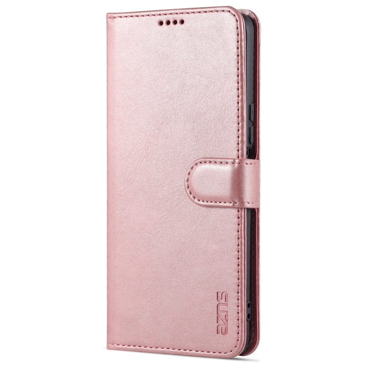 For Honor X20 SE AZNS Skin Feel Calf Texture Horizontal Flip Leather Case with Card Slots & Holder & Wallet(Rose Gold) - Honor Cases by AZNS | Online Shopping UK | buy2fix